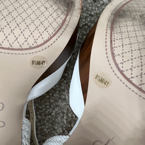 Jessica Simpson brown and white heels - Picture 5 of 7